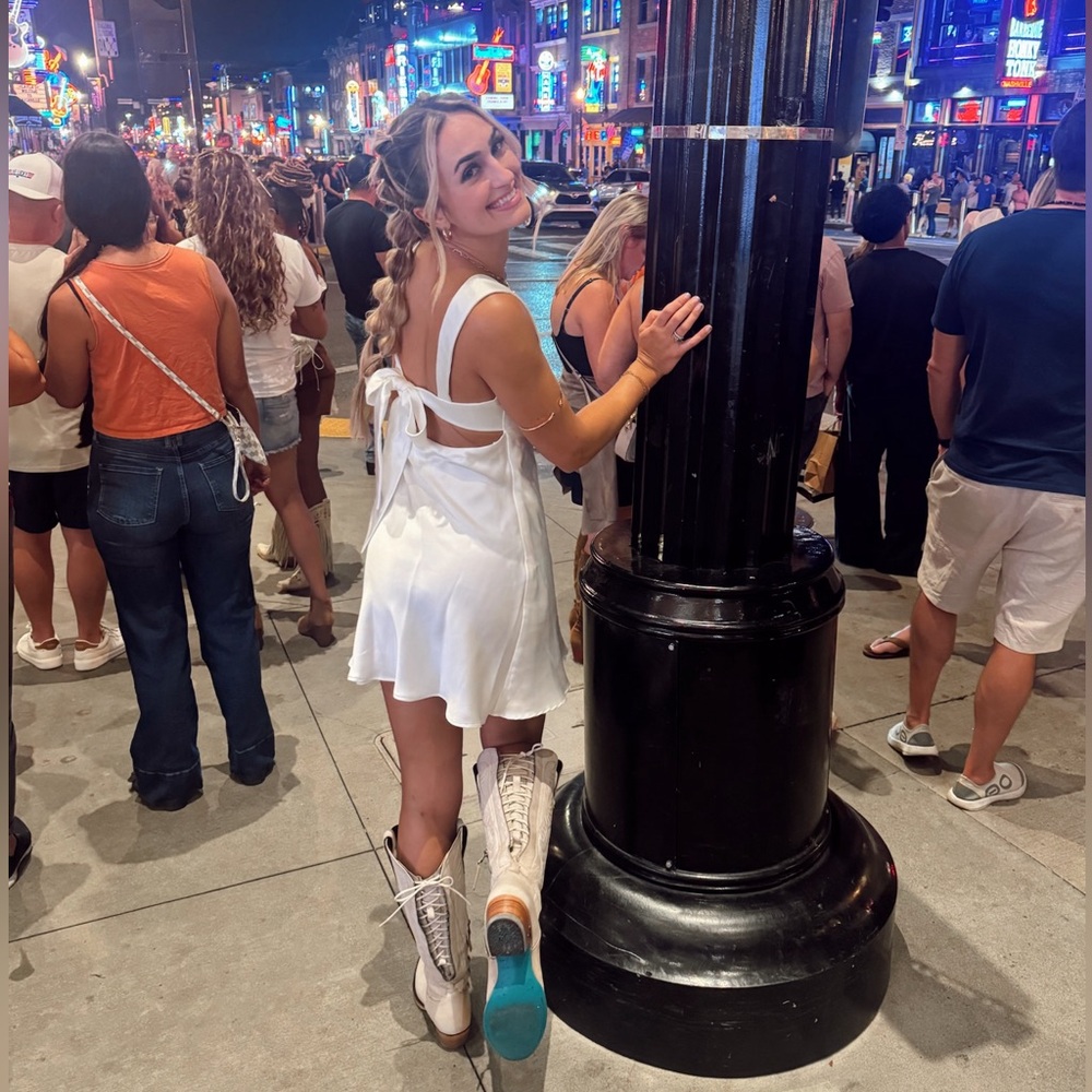 Zara White dress